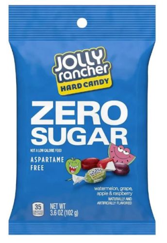 Jolly Rancher Hard Candy ZERO Gyümölcsös cukorka 102g