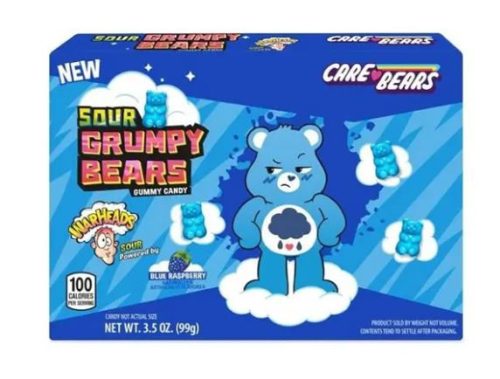 WarHeads Sour Grumpy Bears Gumicukorka 99g