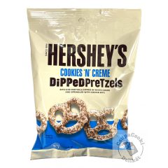    Hershey's Cookies&Creme Pretzels Fehércsokis perec 120g