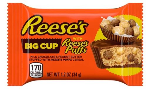 Reese's Big Cup Puffs Mogyoróvajas kosárka 34g