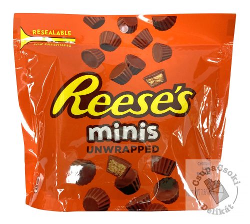 Reese's Minis Zacskós Tejcsokoládés mini kosárkák 215g