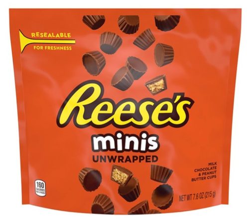 Reese's Minis Zacskós Tejcsokoládés mini kosárkák 215g
