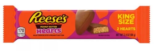 Reese's Hearts Snack Size Tejcsokoládés kosárkák 4x17g 68g