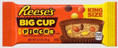 Reese's Big Cup Pieces King Size Mogyoróvajas kosárka 2db-os 79g