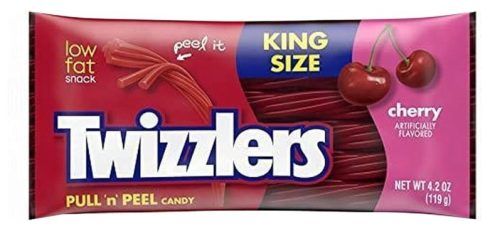 Twizzlers Cherry Pull 'n' Peel Gumicukor 119g