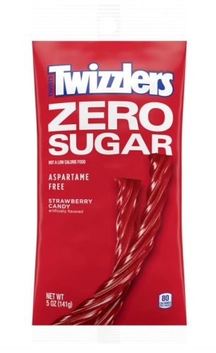 Twizzlers Zero Strawberry Gumicukor 141g