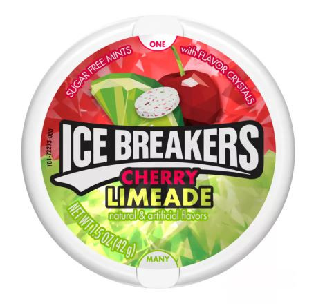IceBreakers Cherry Limeade cukorka 36g