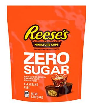 Reese's Zero Sugar Zacskós Tejcsokoládés mini kosárkák cukormentes 144g