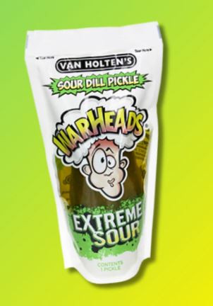 Van Holten's Warheads Extreme Sour Uborka 140g