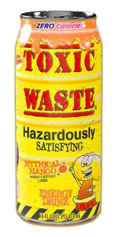 Toxic Waste Energy Drink Mythical Mango Energiaital 473ml