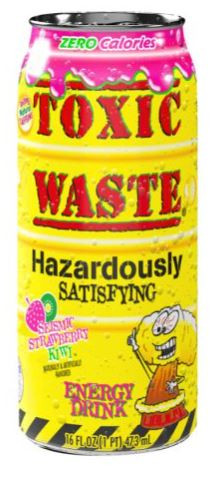 Toxic Waste Energy Drink Strawberry Kiwi Energiaital 473ml