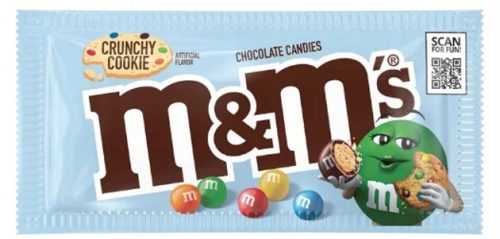 M&M's Crunchy Cookie Csokoládédrazsé 38,3g