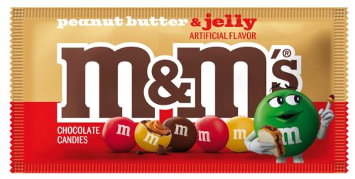 M&M's Peanut Butter&Jelly Csokoládédrazsé 46g
