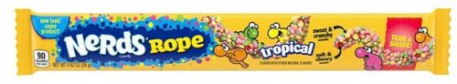 Nerds Rope Tropical Cukorka 26g