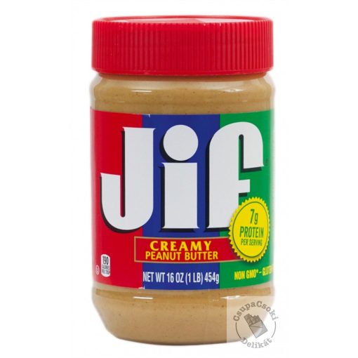 JIF Creamy Peanut Butter Mogyoróvaj 454g