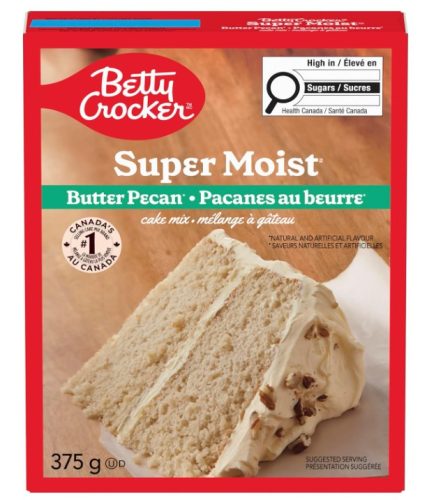 Betty Crocker SuperMoist Butter Pecan Süteménypor Cookie Mix 375g / Minőségét megőrzi: 2026.05.30