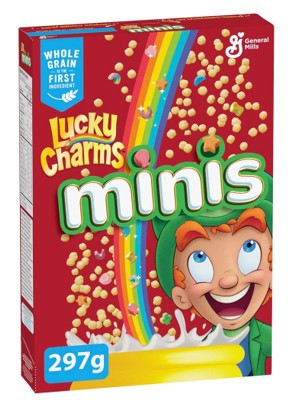 Lucky Charms Minis Marshmallow Gabonapehely pillecukorral 297g