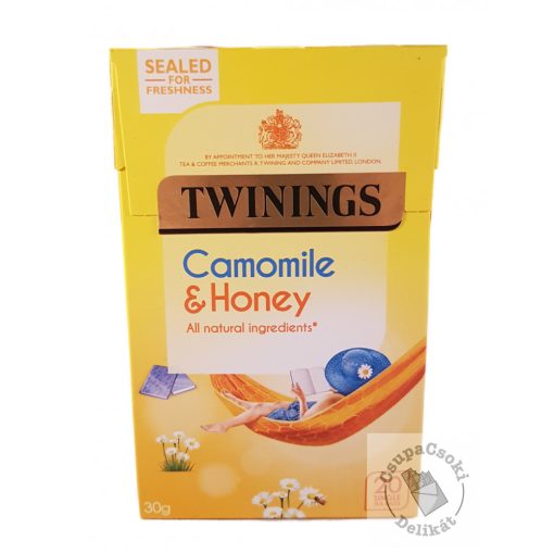 Twinings Camomile&Honey Gyümölcstea kamillával és mézzel 20 filter, 30g