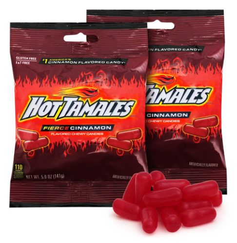 Hot Tamales Fierce Cinnamon Fahéjas cukorka 141g
