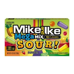 Mike and Ike Mega Mix Sour Cukorka válogatás 120g