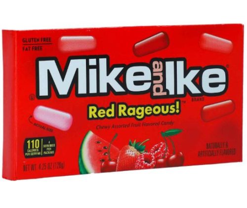 Mike and Ike Red Rageous Cukorka válogatás 120g