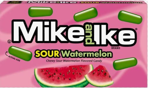 Mike and Ike Sour Watermelon cukorka 22g