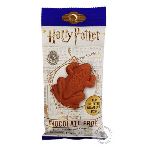 Jelly Belly Harry Potter Chocolate Frog Csokoládé béka varázslókártyával 15g