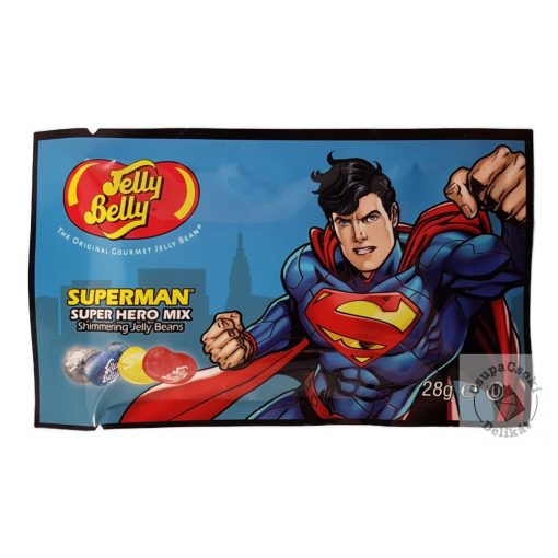 Jelly Belly Super Hero Mix SUPERMAN Cukorka 6 féle ízben 28g