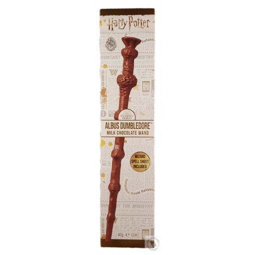 Jelly Belly Harry Potter Albus Dumbledore Milk Chocolate Wand Varázspálca tejcsokoládéból 42g