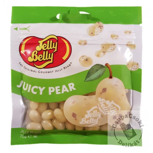 Jelly Belly Juicy Pear Cukorka körte ízben 70g
