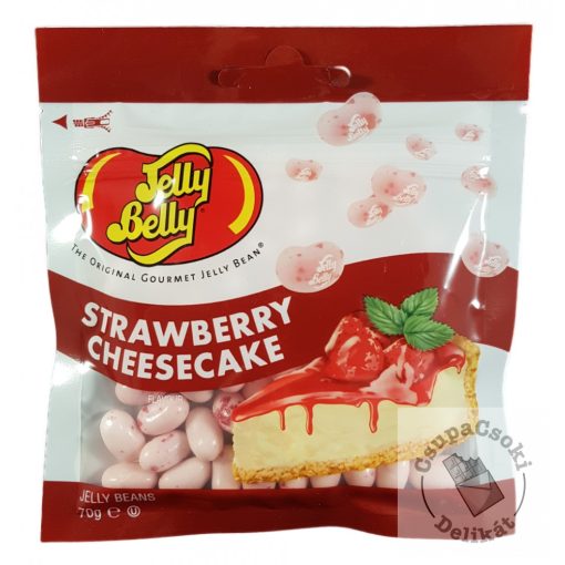 Jelly Belly Strawberry Cheesecake Cukorka epres sajttorta ízben 70g