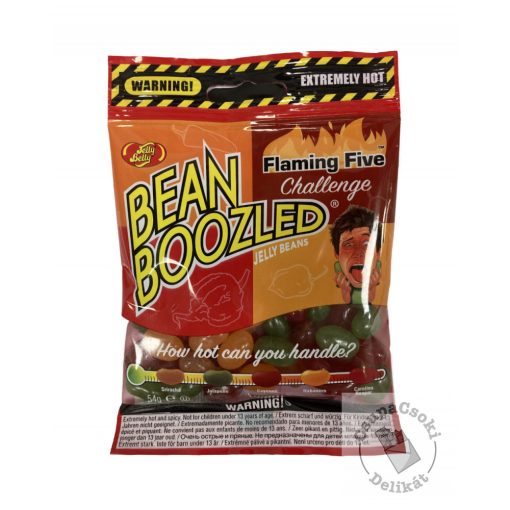 JellyBelly Bean Boozled Flaming Five Cukorka chillivel 54g