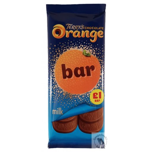 Terry's Chocolate Orange Narancsos táblás tejcsokoládé 90g