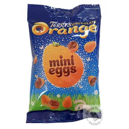 Terrys Mini Eggs Narancsos tejcsokoládé tojások cukorbevonattal 80g