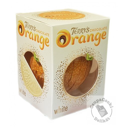 Terry's Chocolate Orange White Narancsos fehércsokoládé golyó 147g