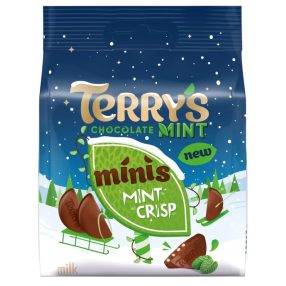   Terry's Chocolate Mint Crisp Mentás tejcsokoládé falatkák 80g