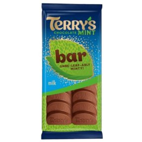   Terry's Chocolate Mint Mentás tejcsokoládé táblás 90g