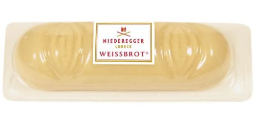 Niederegger Marzipan Weissbrot Marcipánkenyér fehércsokoládéval 125g