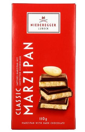 Niederegger Marzipan Classic Étcsokoládé marcipán töltelékkel 110g