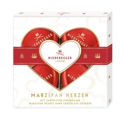 Niederegger Marzipan Herzen Marcipán szívek 50g