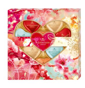 Niederegger Meister Selection Hearts 'Flowers' Marcipánválogatás 125g
