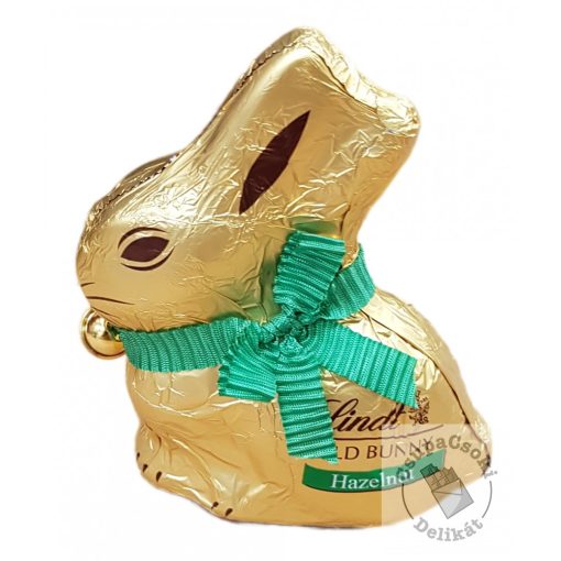 Lindt Gold Bunny Húsvéti mogyorós tejcsoki nyuszi 100g