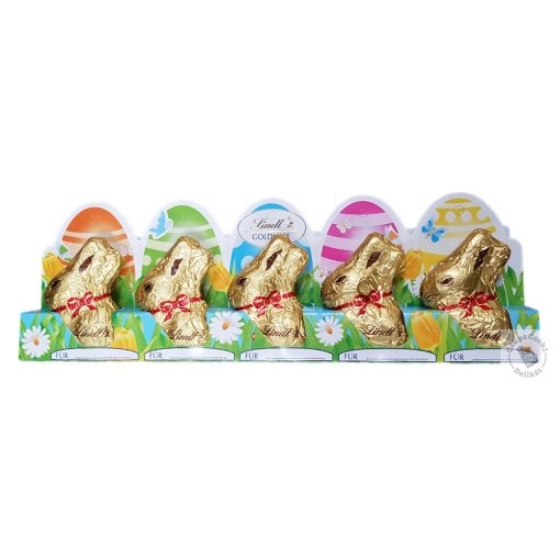 Lindt Gold Bunny Húsvéti tejcsoki nyuszi 5x10g