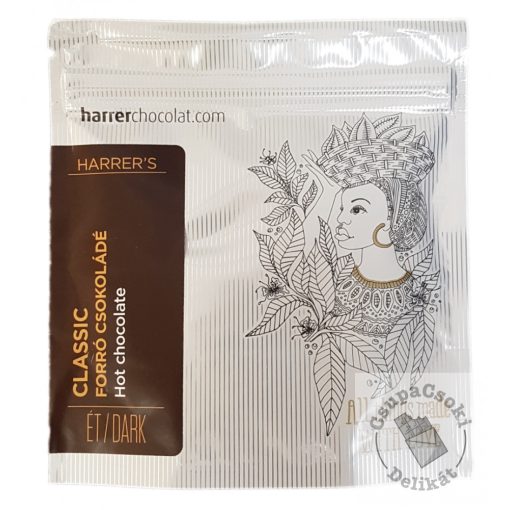 Harrer Classic étcsokoládé őrlemény forró csokoládé készítéséhez 60g