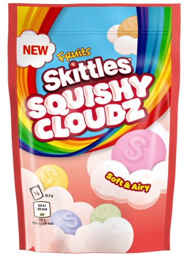 Skittles Squishy Cloudz Gyümölcsös cukorka 94g