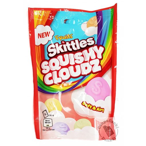 Skittles Squishy Cloudz Gyümölcsös cukorka 94g