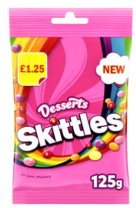 Skittles Desserts Cukorka 125g