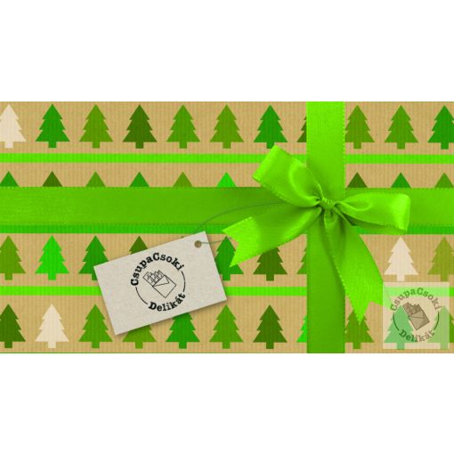  Karácsonyi ajándékkártya 5.000 Ft 'zöld'
