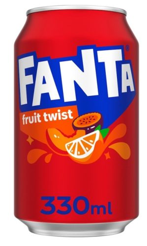 Fanta Twist Gyümölcsös szénsavas üdítő 330ml
