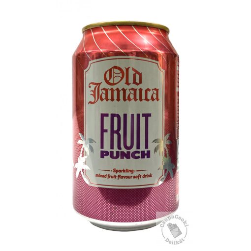 Old Jamaica Fruit Punch Gyümölcsös szénsavas üdítő 330ml